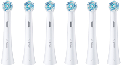 Koka zëvendësuese furçe dhëmbësh Oral B iO Ultimate Clean, 6 copë, të bardha