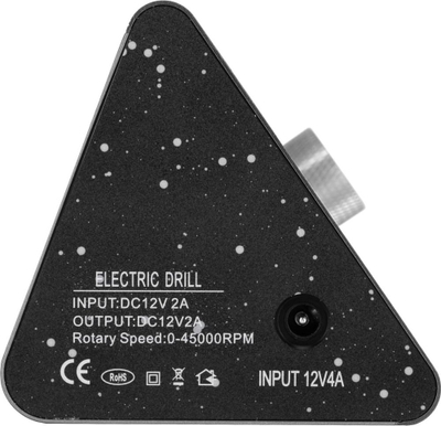Електрична фреза за нокти Viva 602S, професионална, со прилагодлива брзина, сива