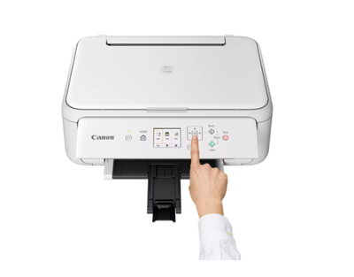 Мултифункционален печатач Canon PIXMA TS5151, инкџет, Wi‑Fi, бел