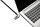 Kabllo sigurie Kensington NanoSaver Slim K60629WW, me kod, 1.8 m, e zezë