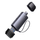 Lexues kartash memorjeje Baseus Lite Series SD/TF, USB + USB-C (gri)