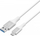 Kabllo USB TB Premium, USB 3.0 në USB C, 2m, 3A, e bardhë
