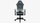 Karrige lojërash CROWN AeroSuede, 150 kg, e zezë