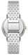 Orë për meshkuj Armani Exchange, e argjendtë