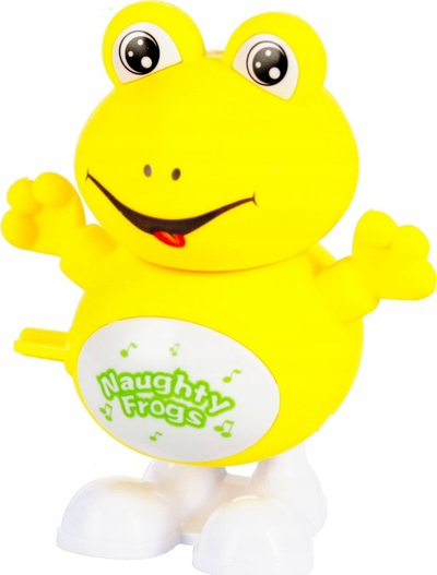 Lodër bretkosë me mekanizëm tërheqës MEGA CREATIVE 481648, 10 cm, plastike, shumëngjyrëshe