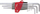 Set çelësash inbus Wiha 07185 369S9, 9 copë, kokë sferike Ball End, me mbajtëse ProStar
