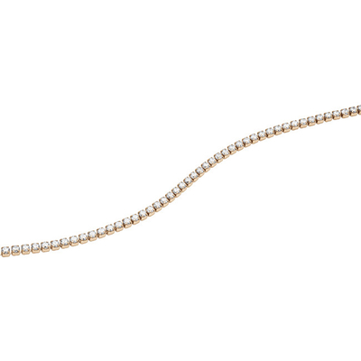 Byzylyk për femra Daniel Wellington Classic Tennis DW00400387, i artë rozë