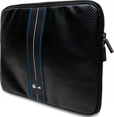 Mbulesë laptopi BMW BMCS14COMSCAKL, 14", dizajn karbon me vija blu, e zezë