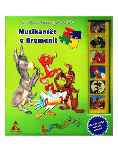 Muzikantet E Bremenit  Mozaike & Muzike  + Cd