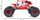 Автомобил со далечински управувач Buddy Toys BRC 18.610 Rock Climber, размер 1:18, 2.4 GHz, црвена