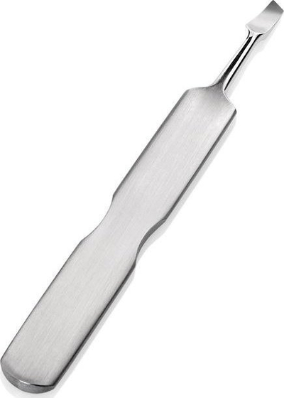 Shtytës kutikule Omi Pro-Line P-4, çelik inox, për manikyr, argjendtë