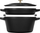 Set tenxoresh STAUB La Cocotte, 2 pjesë, gize, i zi