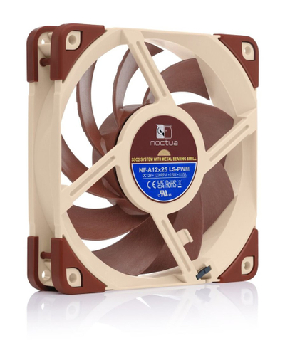 Ftohës Noctua NF-A12x25, 12 cm, i bronztë / bezhë