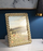 Kornizë foto Mauro Ferretti Frame Gold, 25 x 30 cm, polyresin, ngjyrë ari