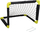 Portë futbolli Dunlop Foldable Soccer Goal, 50x44x44cm, për fëmijë, e verdhë e zezë