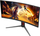 Игорски монитор AOC G4 CU34G4Z, 34\", WQHD 3440 x 1440, 240Hz, црно-црвен