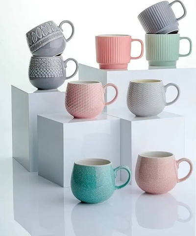 Filxhan Mason Cash Embossed Chevron, stoneware, 350ml, gri