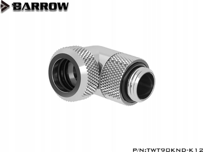 Adapter uji PC Barrow Multi link, 90°, për tuba 12 mm, argjendtë