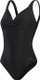 Kostum banje njëpjesësh Speedo Cross Knot Shaping, formues, për femra, i zi