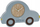Orë tavoline për kalamaj Home &amp; Styling Collection Car, 24 x 15.5 cm, për zbukurim, blu e hapur
