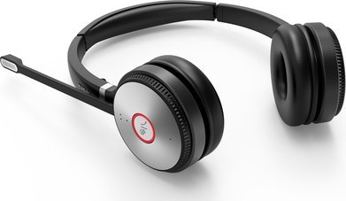 Kufje pa tela Yealink WHD622UC, DECT, me mikrofon që heq zhurmat, e zezë