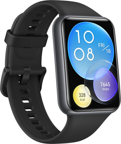 Orë e zgjuar Huawei Watch Fit 2, 1.74" AMOLED, GPS, e zezë
