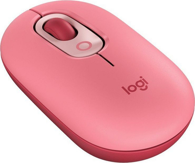 Maus Logitech POP (910-006548), rozë