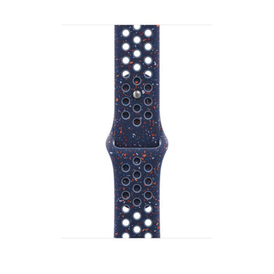 Apple Watch 46mm Band, Blue Ribbon Nike Sport Band, S/M