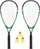 Set për Speedminton NILS Extreme NRS001, 2 raketa, 3 topa, 1 çantë, të gjelbra