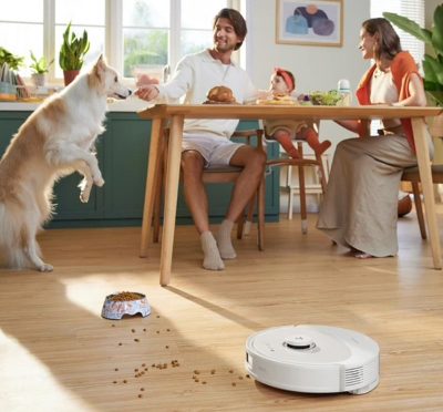 Robot fshesë Roborock Q8 Max, me mop, i bardhë