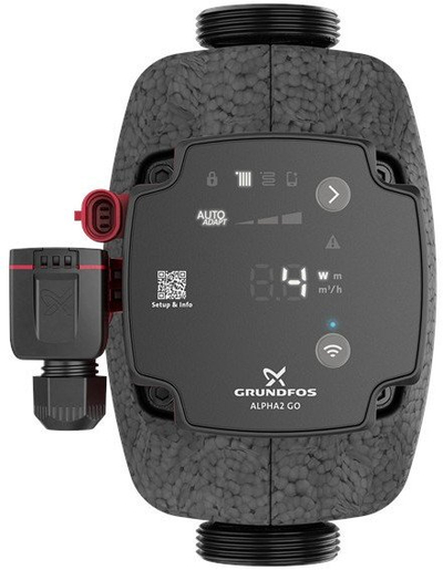 Pompe qarkulluese Grundfos ALPHA2 GO 32-60 180, lidhje Bluetooth, kursim energjie