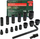 Set çelësa goditës RockForce RF-4169MPB, 1/2", 10-36mm, 16 copë
