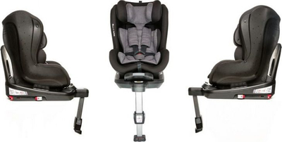 Karrige makine Espiro Alpha Isofix, 0–18kg, e zezë