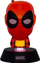 Llambë tavoline Marvel Deadpool Icon, plastikë, e zezë me të kuqe