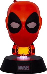 Llambë tavoline Marvel Deadpool Icon, plastikë, e zezë e kuqe