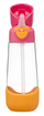 Shishe uji për fëmijë b.box Tritan me pipë, 600ml, lemon twist, e verdhë