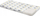Dyshek për krevat bebe Sensillo Grey Feathers, shkumë 6 cm, 120x60 cm, gri me model