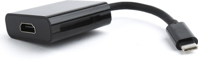 Përshtatës Gembird USB-C në HDMI, i zi