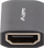 Adapter HDMI Lanberg 2.1, 8K, femër me femër, ngjyrë argjendtë