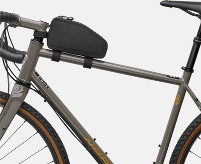 Çantë kornize biçiklete Brooks Scape Top Tube Bag, 0.9L, e papërshkueshme nga uji, e zezë