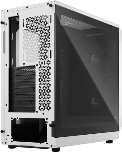 Kasë kompjuteri Fractal Design Focus 2 White TG Clear Tint