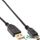 Kabllo USB InLine 31820P, USB A me mini USB, 2 m, USB 2.0, e zezë