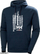 Bluzë me kapuç Helly Hansen Workwear Mixed Fabric, grafike, navy, M Regular