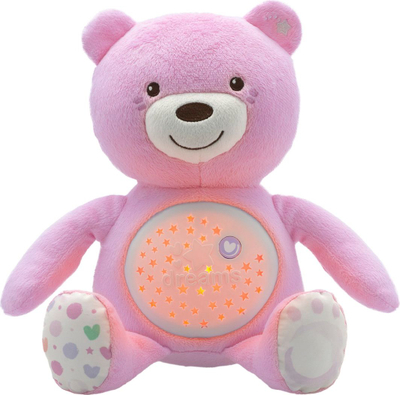 Lodër Chicco Teddy Bear me projektor, rozë