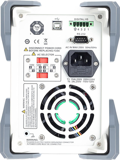 Furnizues laboratorik DC Uni-T UDP1306C, 0-32V, 6A 192W, gri e bardhë