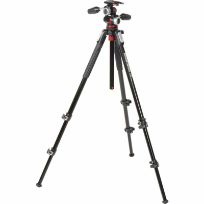 Tripod Manfrotto 190 alumini 3-seksional