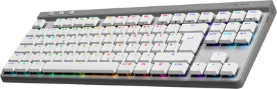 Tastierë Logitech G G515 LIGHTSPEED TKL, QWERTZ gjermanisht, e bardhë