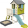 Shtëpizë lojrash Smoby Playhouse on Stilts, me rreshkitëse, me kuti rëre, shumëngjyrëshe