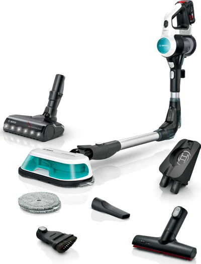 Fshesë me korrent Bosch Unlimited 7 BCS71HYG1, 2 në 1, pa kabllo, e bardhë
