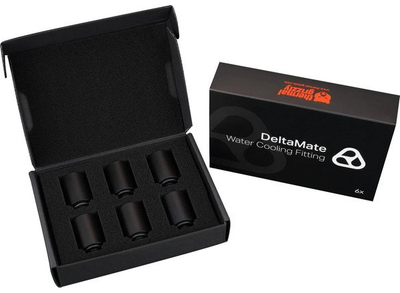 Zgjatues water cooling DeltaMate MF28, G1/4", 28mm, i zi mat